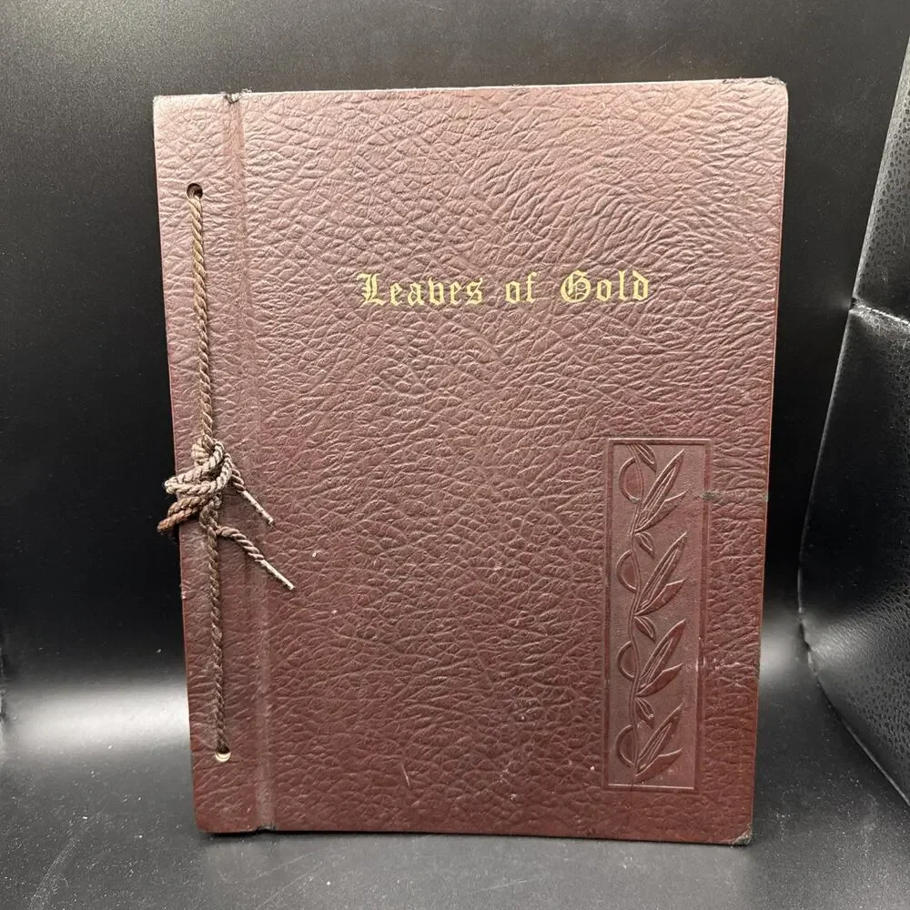 Vintage 1958 Book Leaves Of Gold Revised Edition By Clyde Francis Lytle